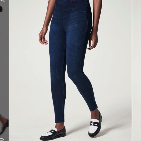 SPANX® Jean‑ish® Ankle Leggings - Picture 2 of 7